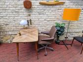 Vintažinė mid century autorinė darbo kėdė - nuotraukos Nr. 29