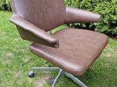 Vintažinė mid century autorinė darbo kėdė - nuotraukos Nr. 33