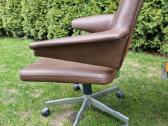 Vintažinė mid century autorinė darbo kėdė - nuotraukos Nr. 35