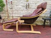 Vintažinis mid century poilsio fotelis "Kroken" - nuotraukos Nr. 23