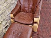 Vintažinis mid century poilsio fotelis "Kroken" - nuotraukos Nr. 25