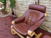 Vintažinis mid century poilsio fotelis "Kroken" - nuotraukos Nr. 27