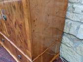 Vintažinė mid century riešutmedžio audio spintelė - nuotraukos Nr. 2
