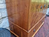 Vintažinė mid century riešutmedžio audio spintelė - nuotraukos Nr. 7
