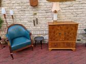 Vintažinė mid century riešutmedžio spintelė - nuotraukos Nr. 8