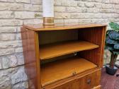 Vintažinė mid century riešutmedžio spintelė - nuotraukos Nr. 17