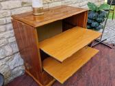 Vintažinė mid century riešutmedžio spintelė - nuotraukos Nr. 21