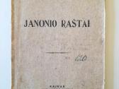J Janonio raštai 1921m. - nuotraukos Nr. 2