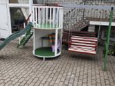 Čiuožykla / sūpynės su bokšteliu