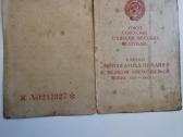 Karinis medalis su dokumentu - nuotraukos Nr. 6