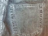 Platūs džinsai aukštu liemeniu M-l H&m tamsiai pil - nuotraukos Nr. 4