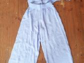 Violetinis megztas kostiumas XL dydis kimono kardi - nuotraukos Nr. 7