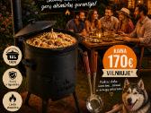 Kazano krosnelė 12 l. su kazanu ir priedais - nuotraukos Nr. 2