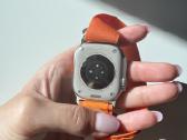 Apple Watch ultra 49mm titanium orange alpine loop - nuotraukos Nr. 3