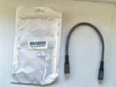 0.3m. Usb4 Type-c kabelis 40gbps 240w 8k