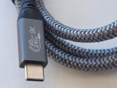 0.5m. Usb4 Type-c kabelis 40gbps 240w 8k - nuotraukos Nr. 3
