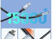 0.5m. Usb4 Type-c kabelis 40gbps 240w 8k - nuotraukos Nr. 11