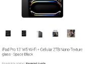 Apple iPad Pro 13 M5 2tb Nano Texture - nuotraukos Nr. 3