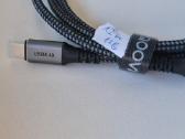 1.2m. Usb4 Type-c kabelis 40gbps 240w 8k - nuotraukos Nr. 3
