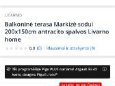 Terasinė/balkoninė markizė - nuotraukos Nr. 6