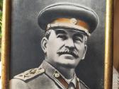 Antikvarinis kolekcinis stalino fotoportretas - nuotraukos Nr. 2