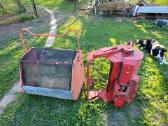 Westwood 1200 traktoriuko vejos surinkėjas + kašė