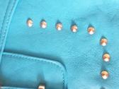 Rachel Roy mėlyna rankinė su kniedėmis crossbody n - nuotraukos Nr. 3