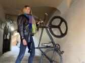 Dviratis : Custom "Margi Sakalai" Single speed - nuotraukos Nr. 5