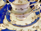 Coalport antikvarinis servyzas trio komplektas - nuotraukos Nr. 2