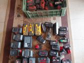 Baterijos bosc milwauki karcher hustvarna stiga.