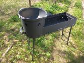 Šašlykinė- kazano krosnelė 6-8 l kazanui mangalas - nuotraukos Nr. 20