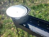 Šašlykinė- kazano krosnelė 6-8 l kazanui mangalas - nuotraukos Nr. 23