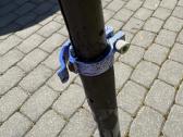 Paspirtukas Funscoo City Scooter 145 Black/blue - nuotraukos Nr. 4