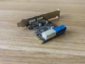 Usb 3.0 korta pci-e jungtis 2 lizdai - nuotraukos Nr. 2