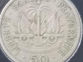 Haitis 50 sentimų 1908 - nuotraukos Nr. 2