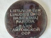 Medalis - Lietuvos Tsr liaudies pasiekimų paroda - nuotraukos Nr. 4