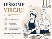 Ieškome Virėjo / Virėjos