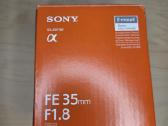 Sony Fe 35mm F1.8 (Sel35f18f) Ff