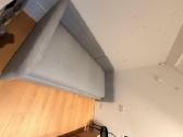 Puikios būklės Subtila viengulė lova 90x200 žydra - nuotraukos Nr. 4
