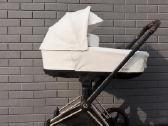 Cybex Priam 4 vežimėlis (2 in 1), Rose Gold rėmas
