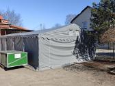 Palapinė angaras Namix 6x12m 72kvm - nuotraukos Nr. 3
