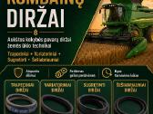 Diržai kombainams, kombainų dalys, pavarų diržai