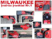 Milwaukee įvairūs įrankiai 11 modelių