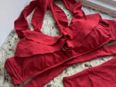 Oysho Ruffle raudonas bikinis 40-42 dydis - nuotraukos Nr. 2