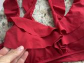 Oysho Ruffle raudonas bikinis 40-42 dydis - nuotraukos Nr. 3