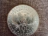 100 frankų 1984 m. 15 gr. - nuotraukos Nr. 2