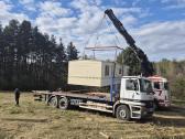 Modulių, pirčių, konteinerių, termobūdų transporta - nuotraukos Nr. 4