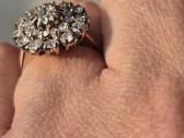 750 aukso žiedas, 1.55 ct. natūralūs briliantai - nuotraukos Nr. 3