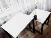 Dizainerių stalų komplektas „loft“ stiliumi - nuotraukos Nr. 2