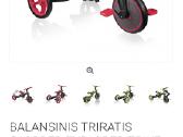 Balansinis Triratis Globber Explorer Trike 2in1